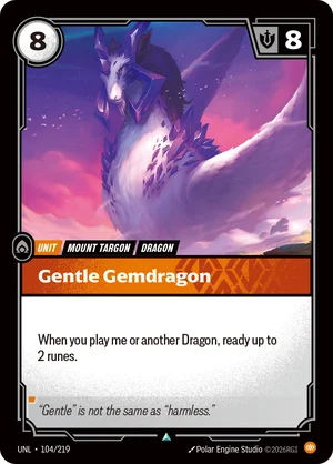 Gentle Gemdragon
